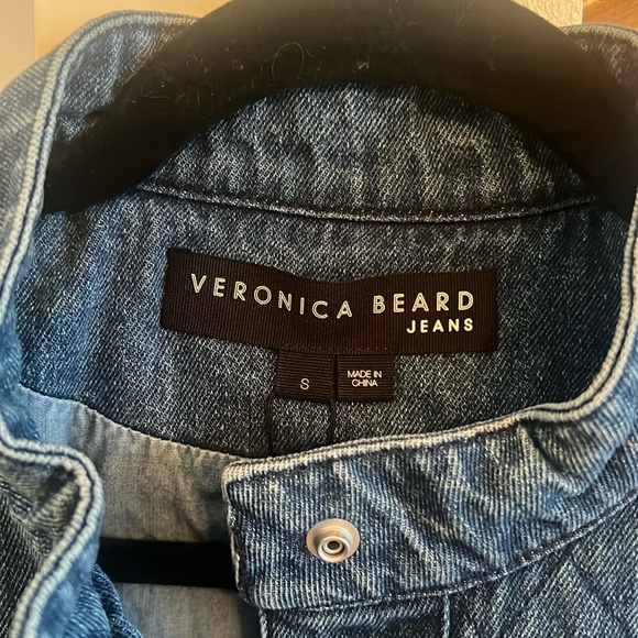 Veronica Beard KILLIAN Quilted Denim Jacket Size Small. NWT - Picture 10 of 12